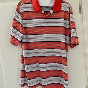 Orange Men’s Nike Golf collared shirt